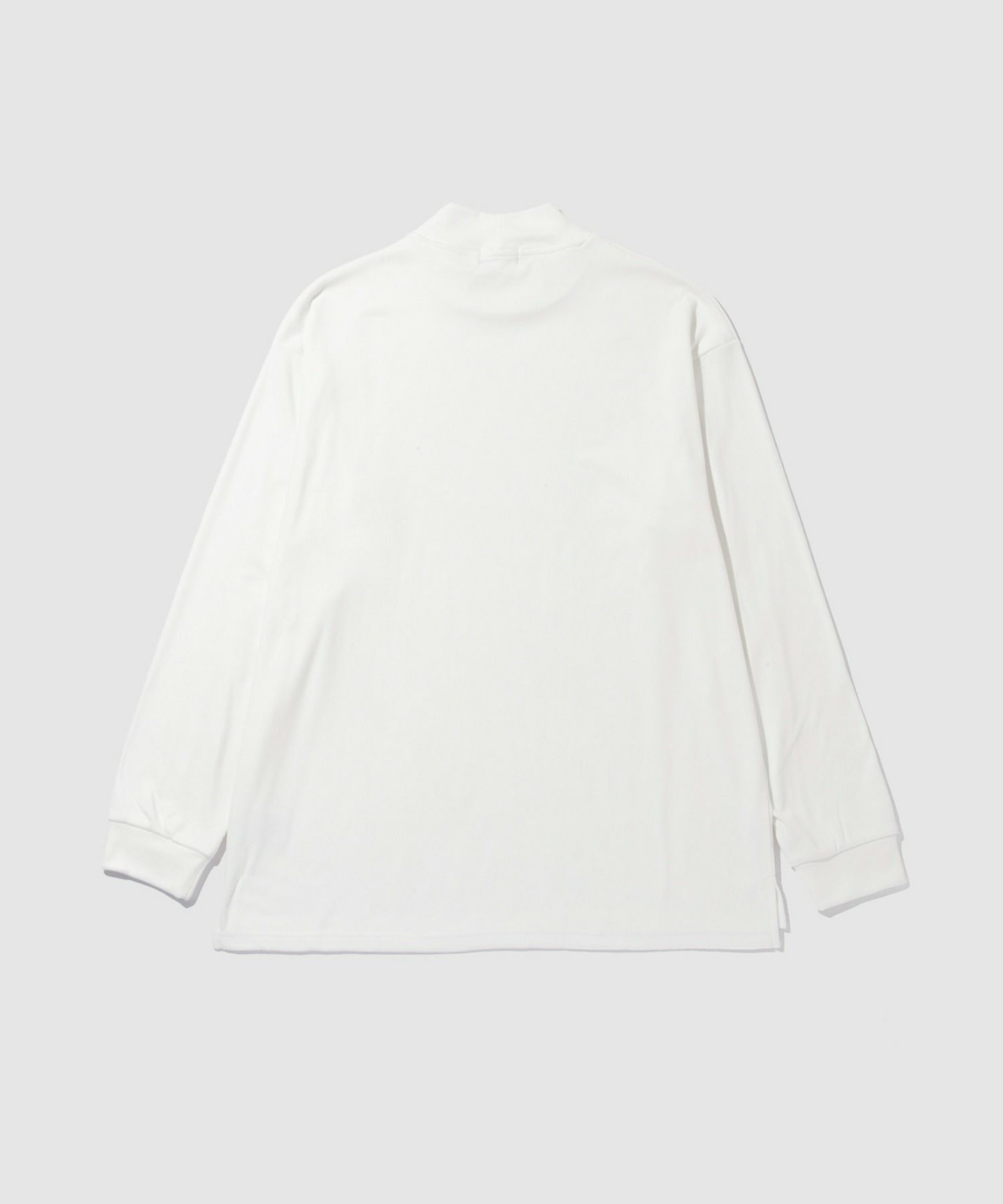 NAVY  MAC HEAT シルキータッチモックネックTシャツ メンズ商品サムネイル-17