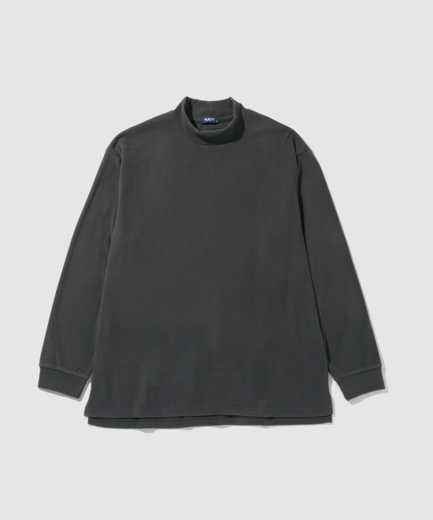 NAVY MAC HEAT シルキータッチモックネックTシャツ メンズ商品サムネイル-18