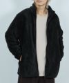 NAVY  シャギーフリースジップジャケット メンズ商品サムネイル-2