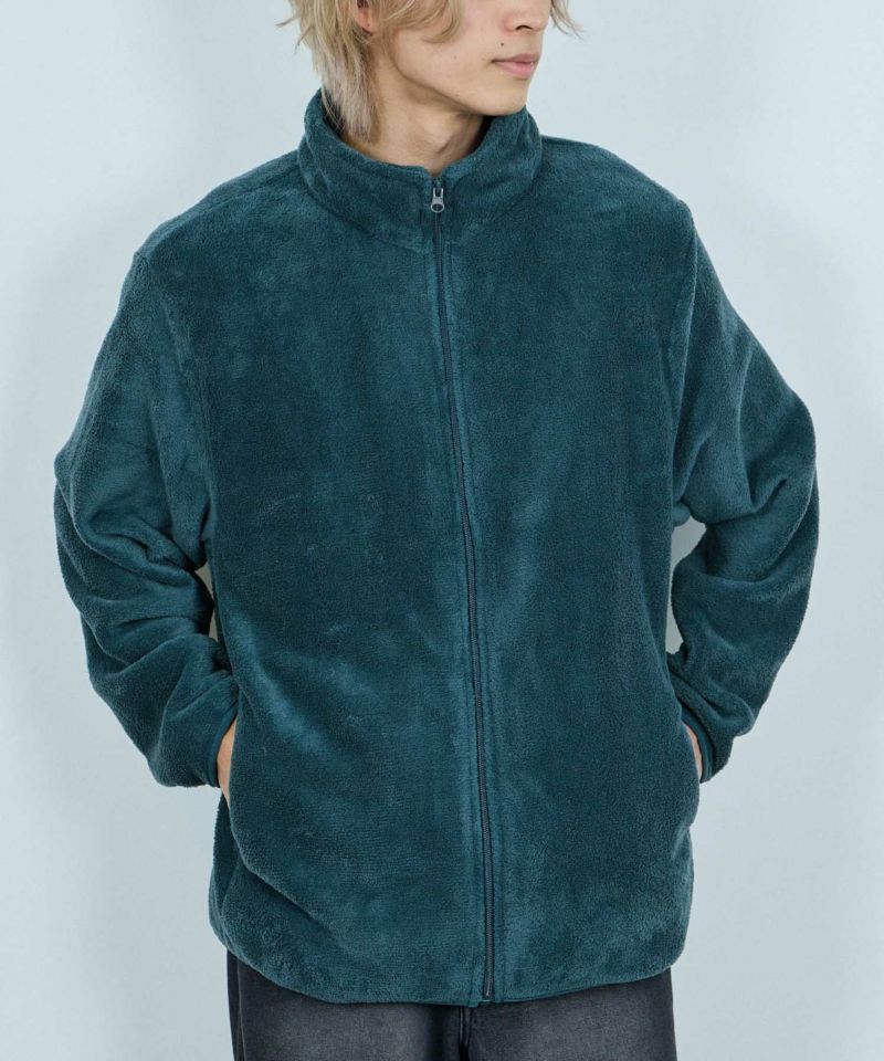 [値下げ]NAVY  シャギーフリースジップジャケット メンズ商品画像-6