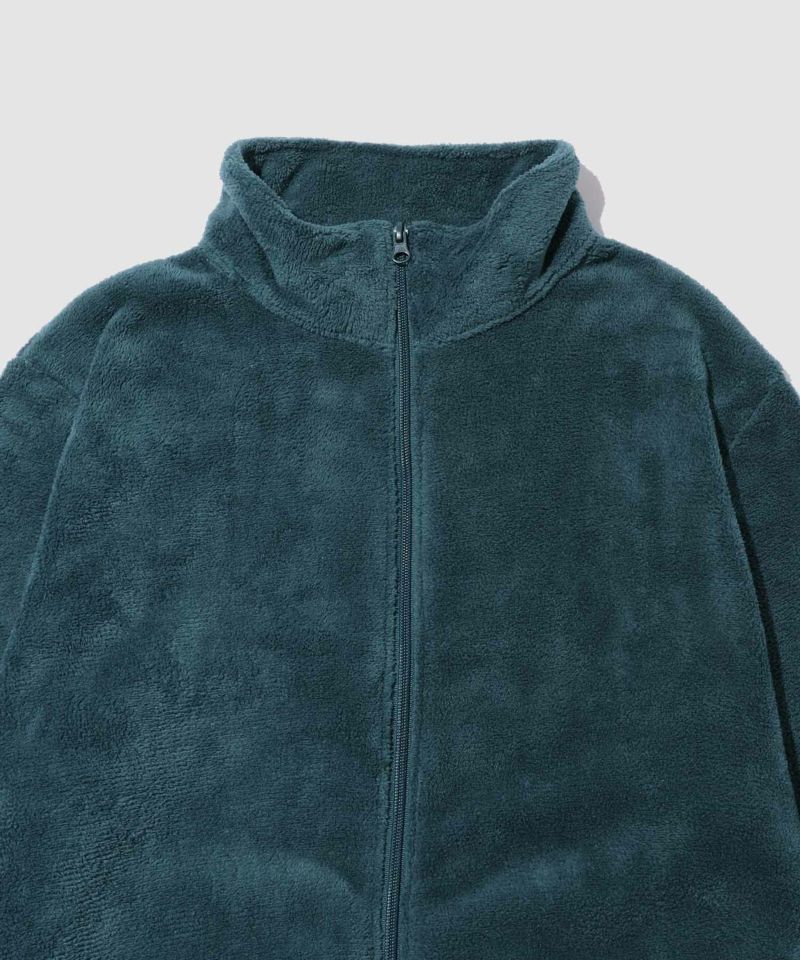 NAVY  シャギーフリースジップジャケット メンズ商品画像-7