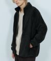 NAVY  シャギーフリースジップジャケット メンズ商品サムネイル-9