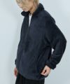 NAVY  シャギーフリースジップジャケット メンズ商品サムネイル-13