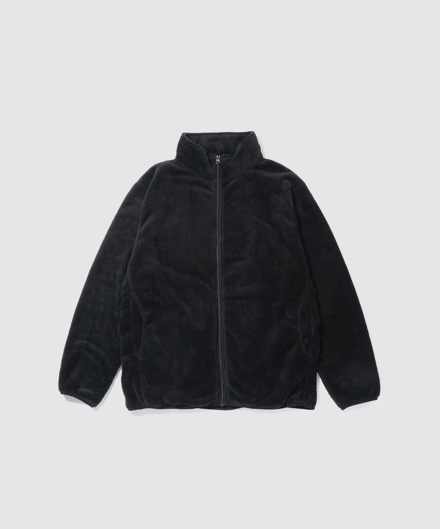 NAVY シャギーフリースジップジャケット メンズ