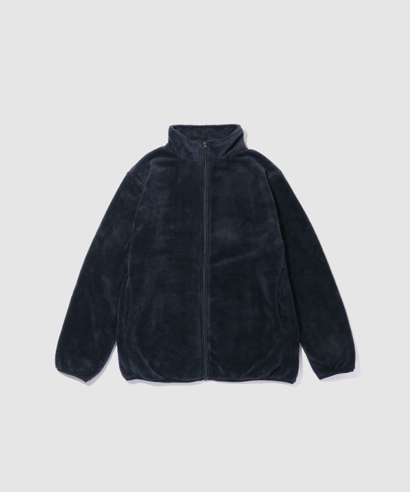 NAVY  シャギーフリースジップジャケット メンズ商品画像-22