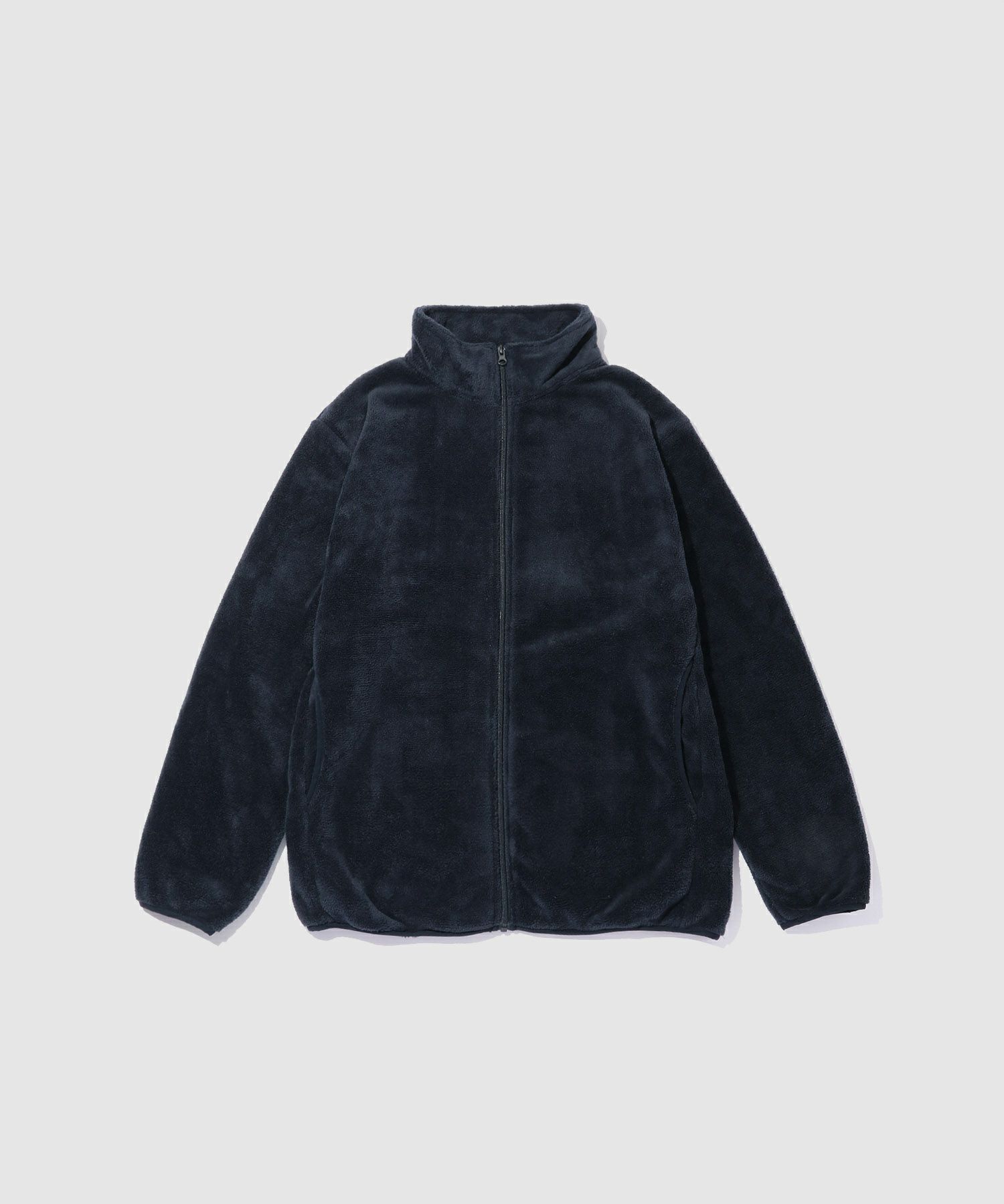 NAVY シャギーフリースジップジャケット メンズ