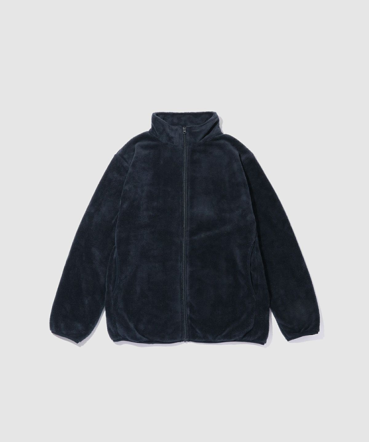 NAVY シャギーフリースジップジャケット メンズ