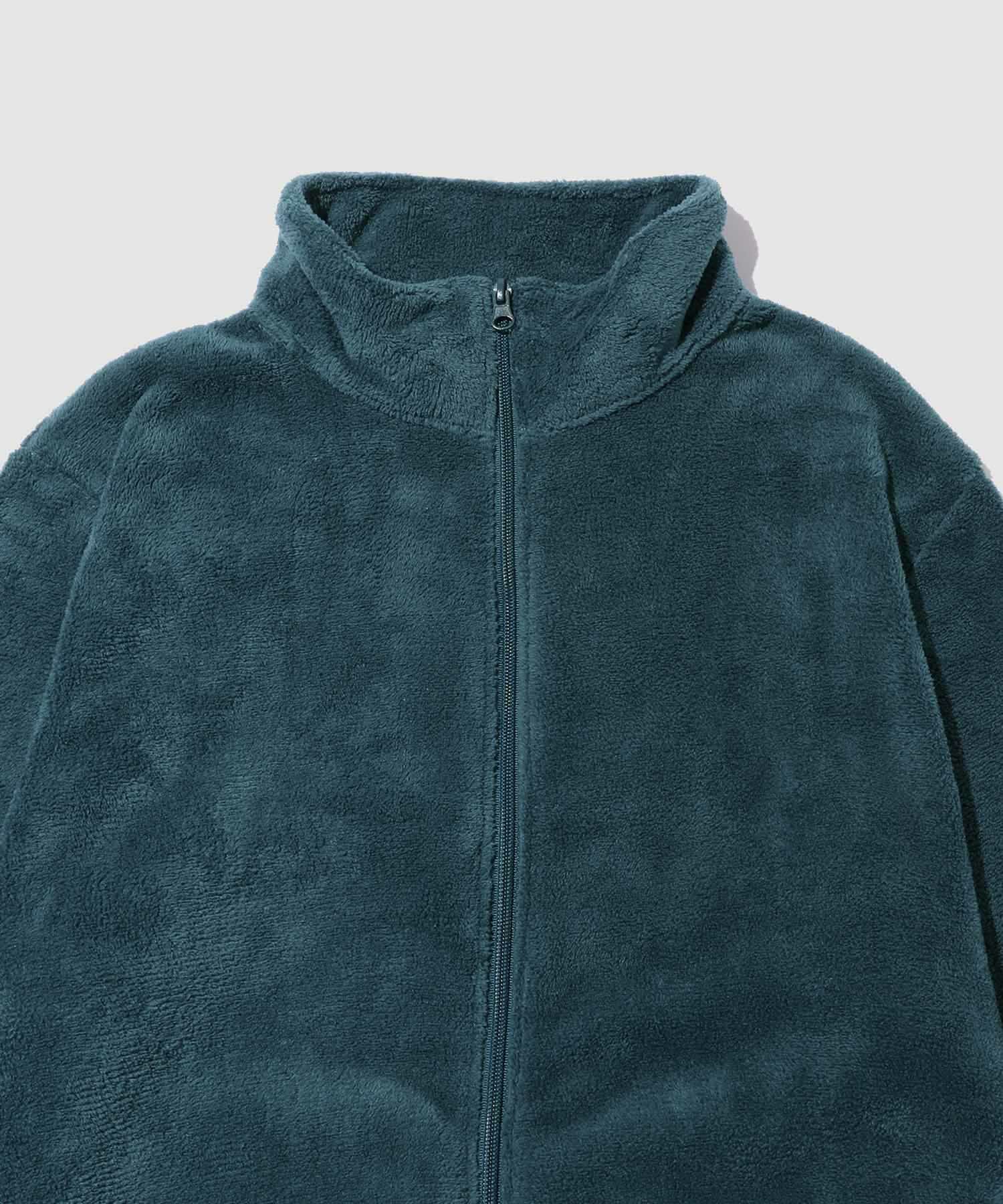 NAVY  シャギーフリースジップジャケット メンズ商品画像-25