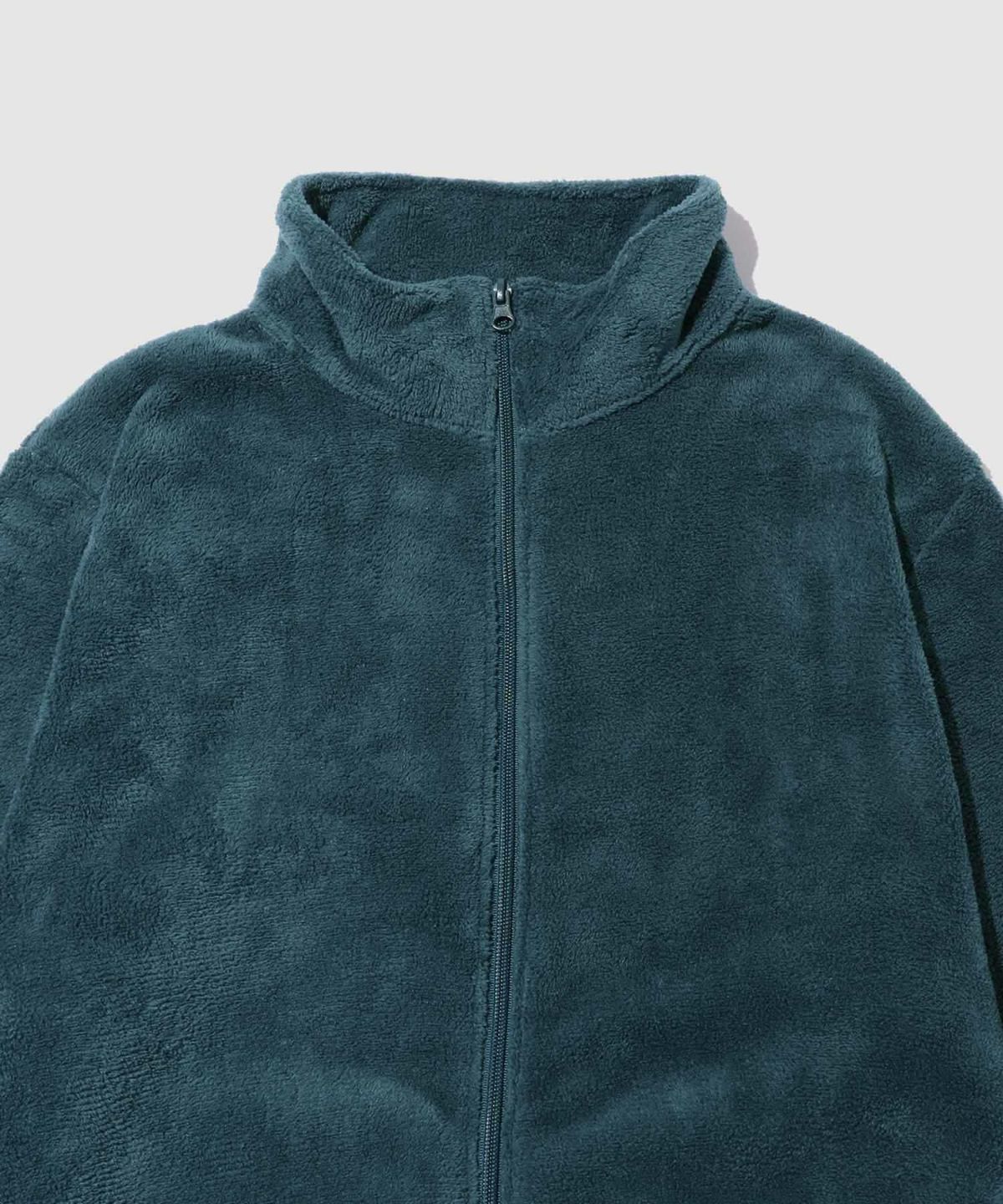 NAVY シャギーフリースジップジャケット メンズ