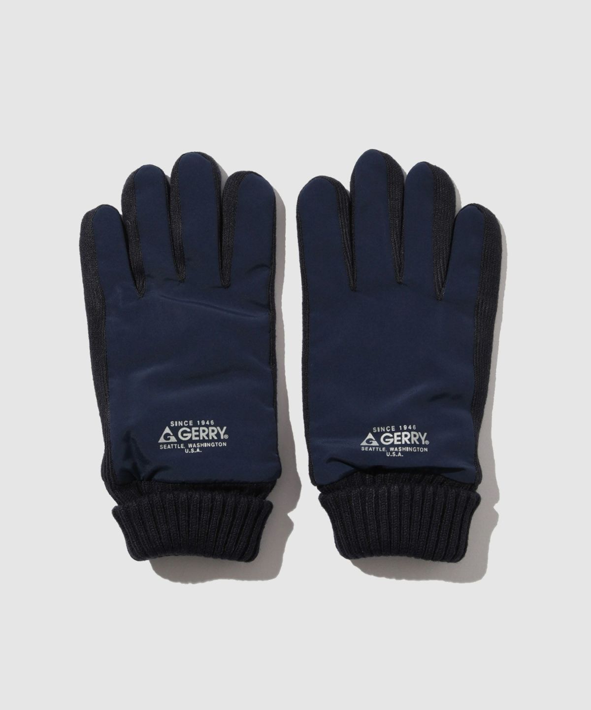 GERRY ニットマチロゴプリントグローブ メンズ