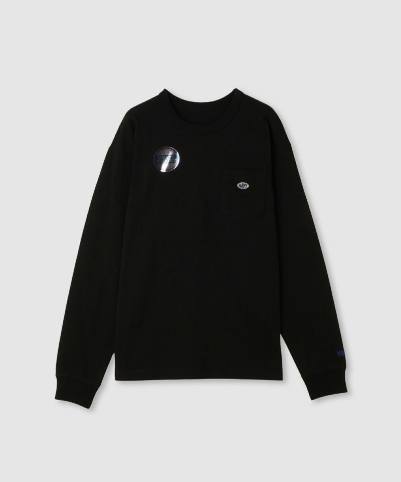 nAvy  リラックスフィット ヘビーウェイト長袖Tシャツ レディース メール便 対応商品商品画像-2