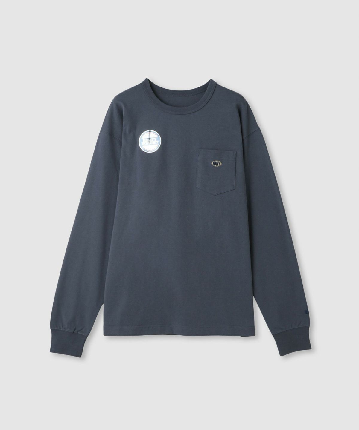 nAvy リラックスフィット ヘビーウェイト長袖Tシャツ レディース メール便 対応商品