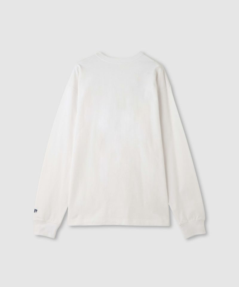 [値下げ]nAvy  リラックスフィット ヘビーウェイト長袖Tシャツ レディース メール便 対応商品商品画像-31