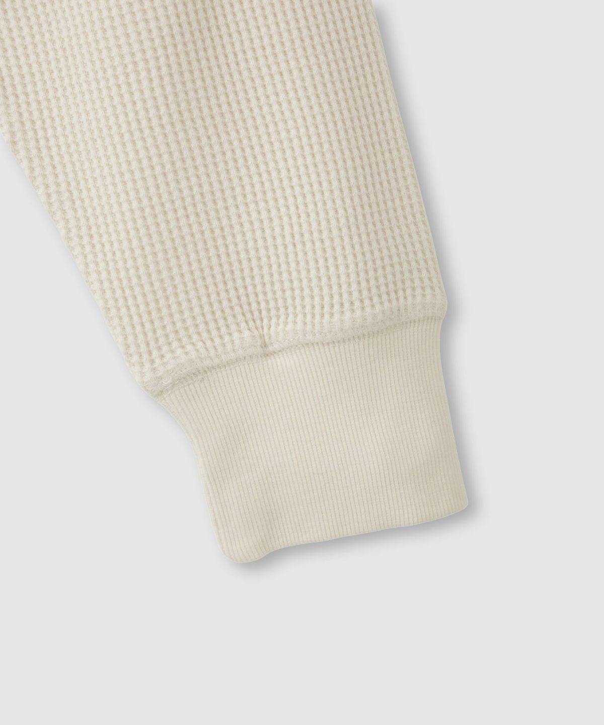 nAvy リラックスフィット ワッフルヘンリーネック長袖Tシャツ レディース メール便 対応商品