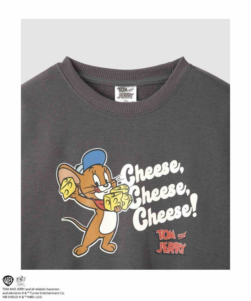 Tom and Jerry ビンテージ調プリントトレーナー キッズ商品画像-3
