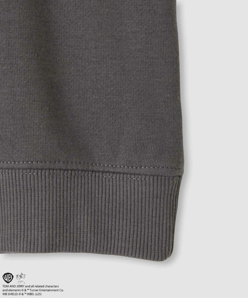 Tom and Jerry ビンテージ調プリントトレーナー キッズ商品画像-5