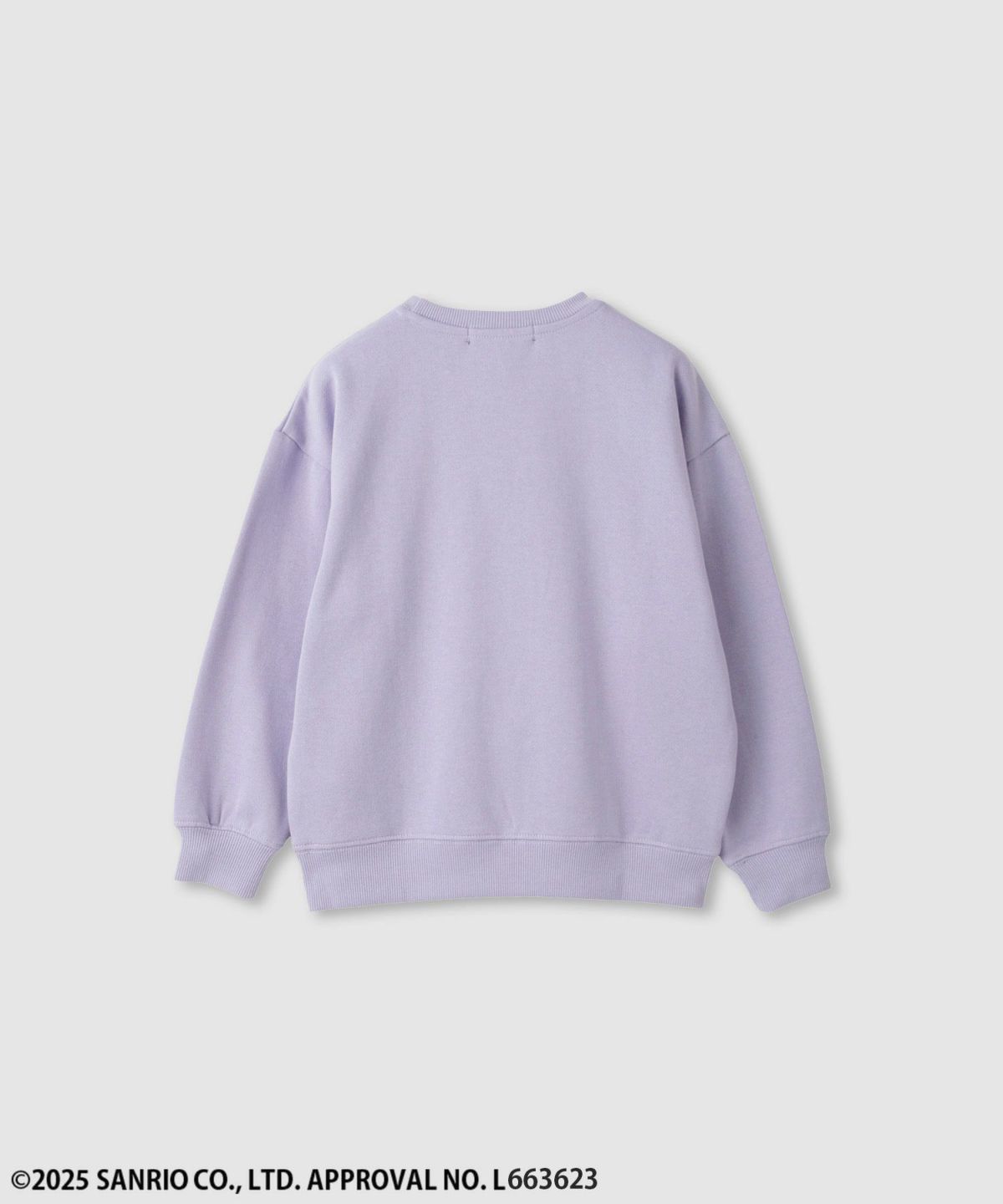 サンリオキャラクターズ クロミ 立体調アート裏起毛トレーナー キッズ