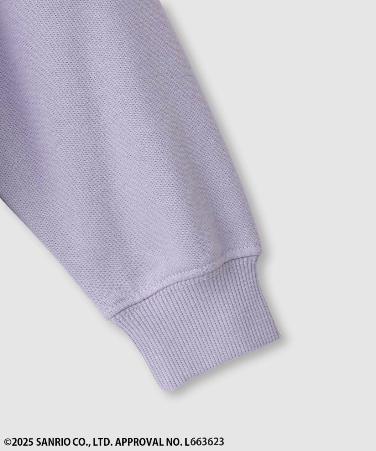 サンリオキャラクターズ クロミ 立体調アート裏起毛トレーナー キッズ