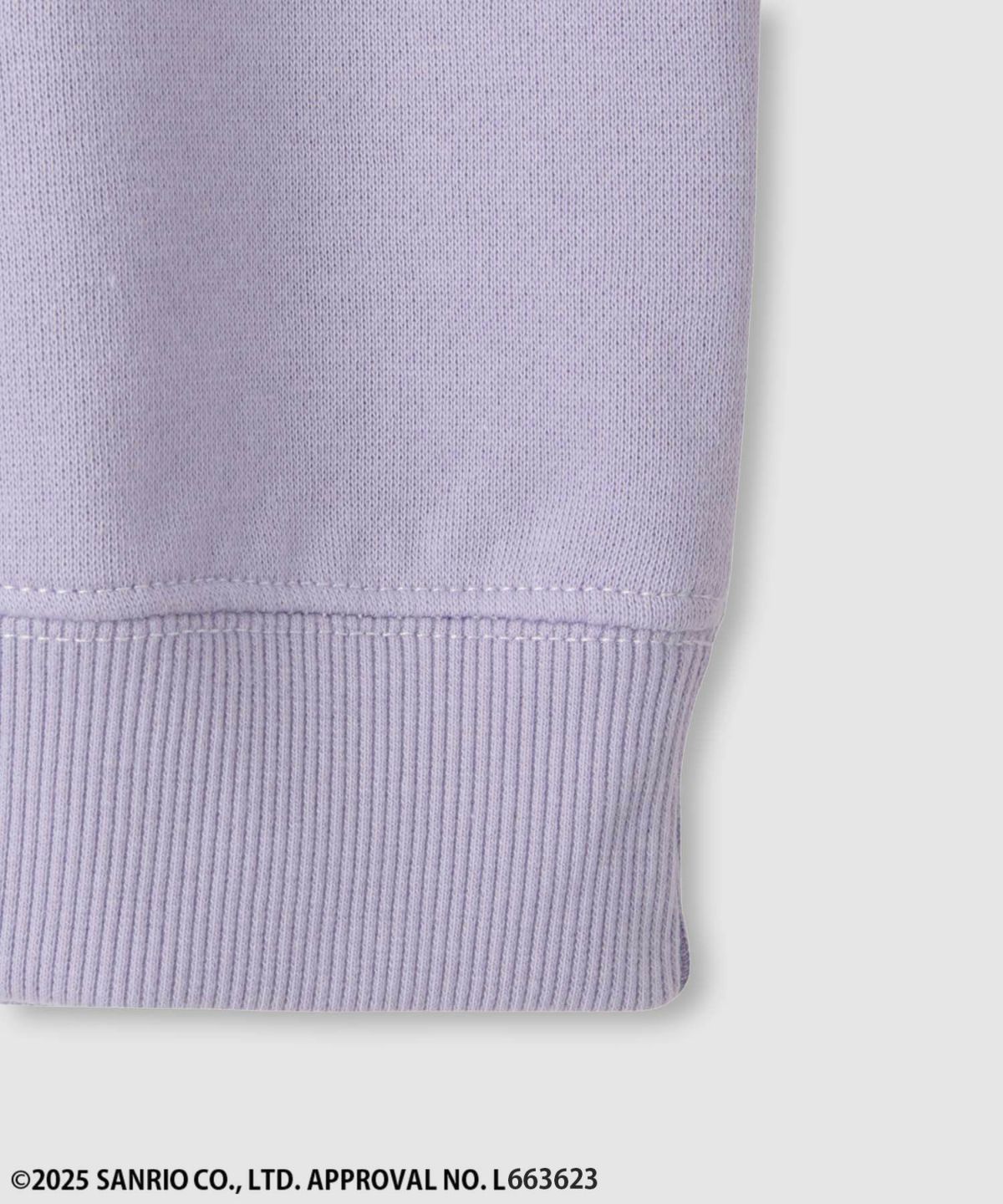 サンリオキャラクターズ クロミ 立体調アート裏起毛トレーナー キッズ