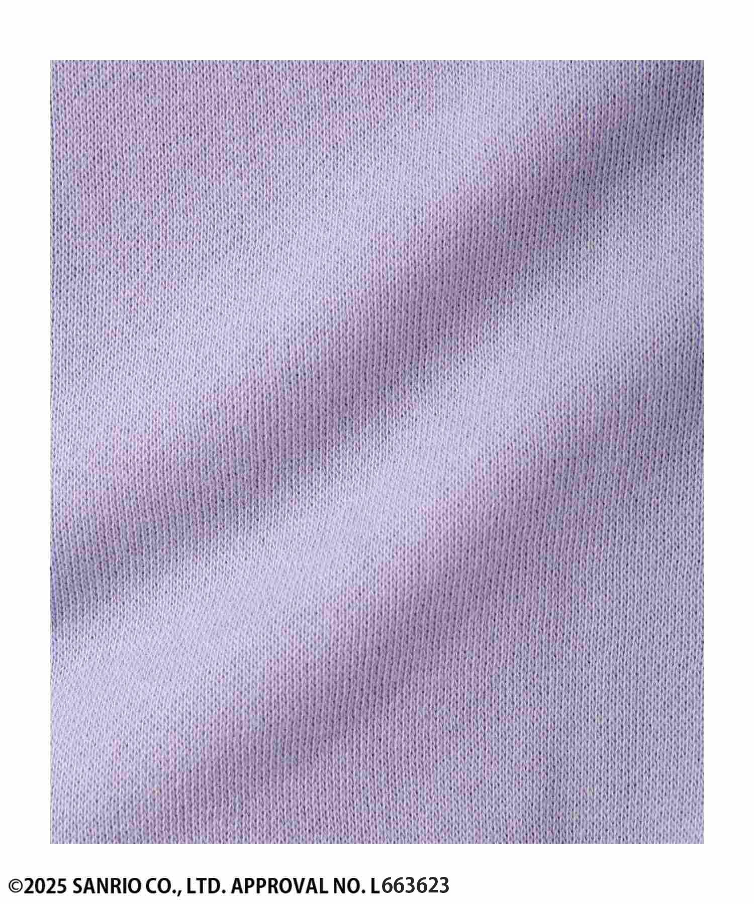 サンリオキャラクターズ クロミ 立体調アート裏起毛トレーナー キッズ商品サムネイル-7