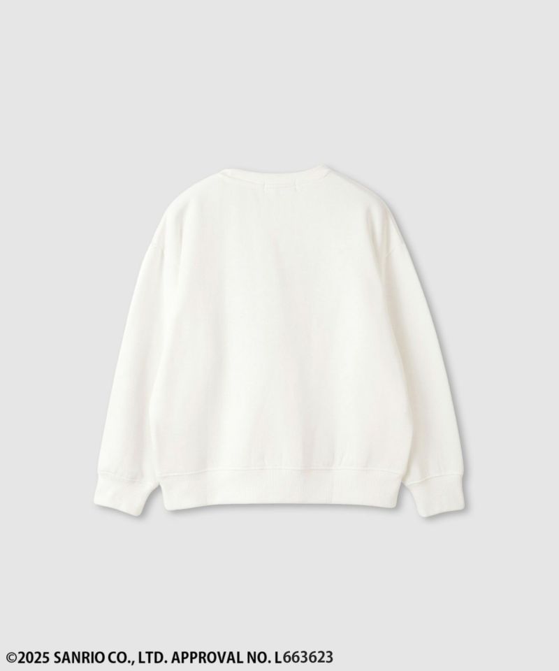 サンリオキャラクターズ シナモロール 裏起毛トレーナー キッズ商品画像-2