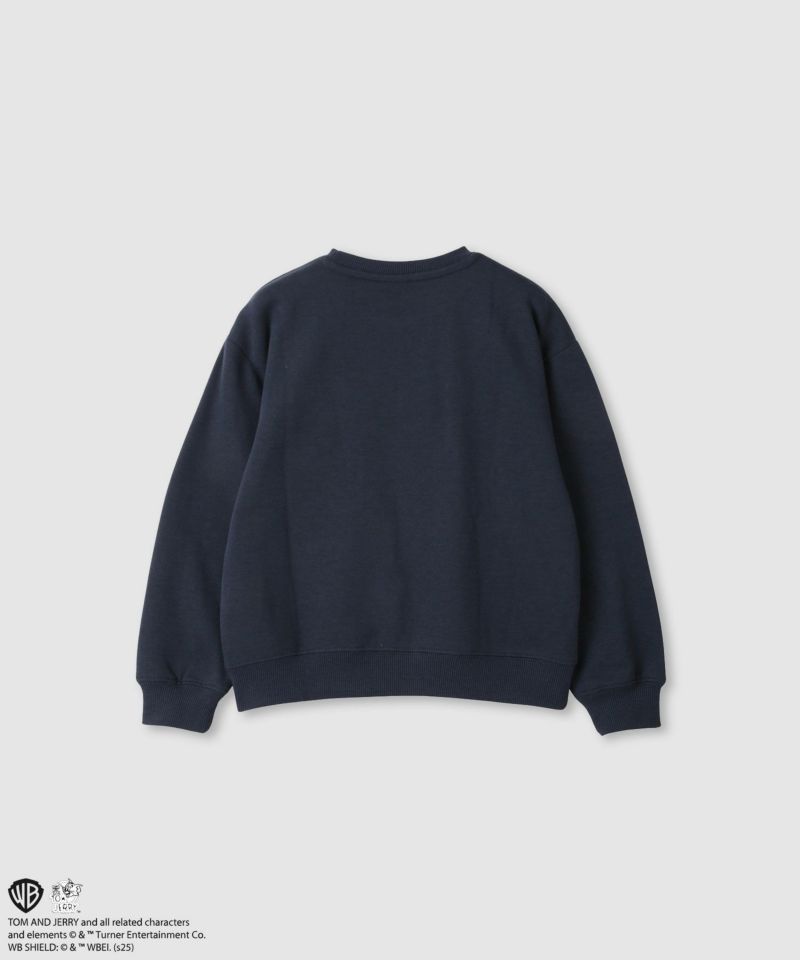 Tom and Jerry 裏起毛ポケット付きトレーナー キッズ商品画像-2