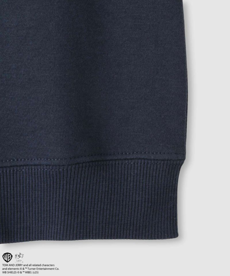 Tom and Jerry 裏起毛ポケット付きトレーナー キッズ商品画像-5