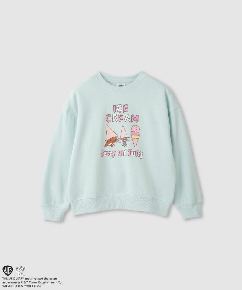 Tom and Jerry 裏起毛トレーナー キッズ商品画像-1
