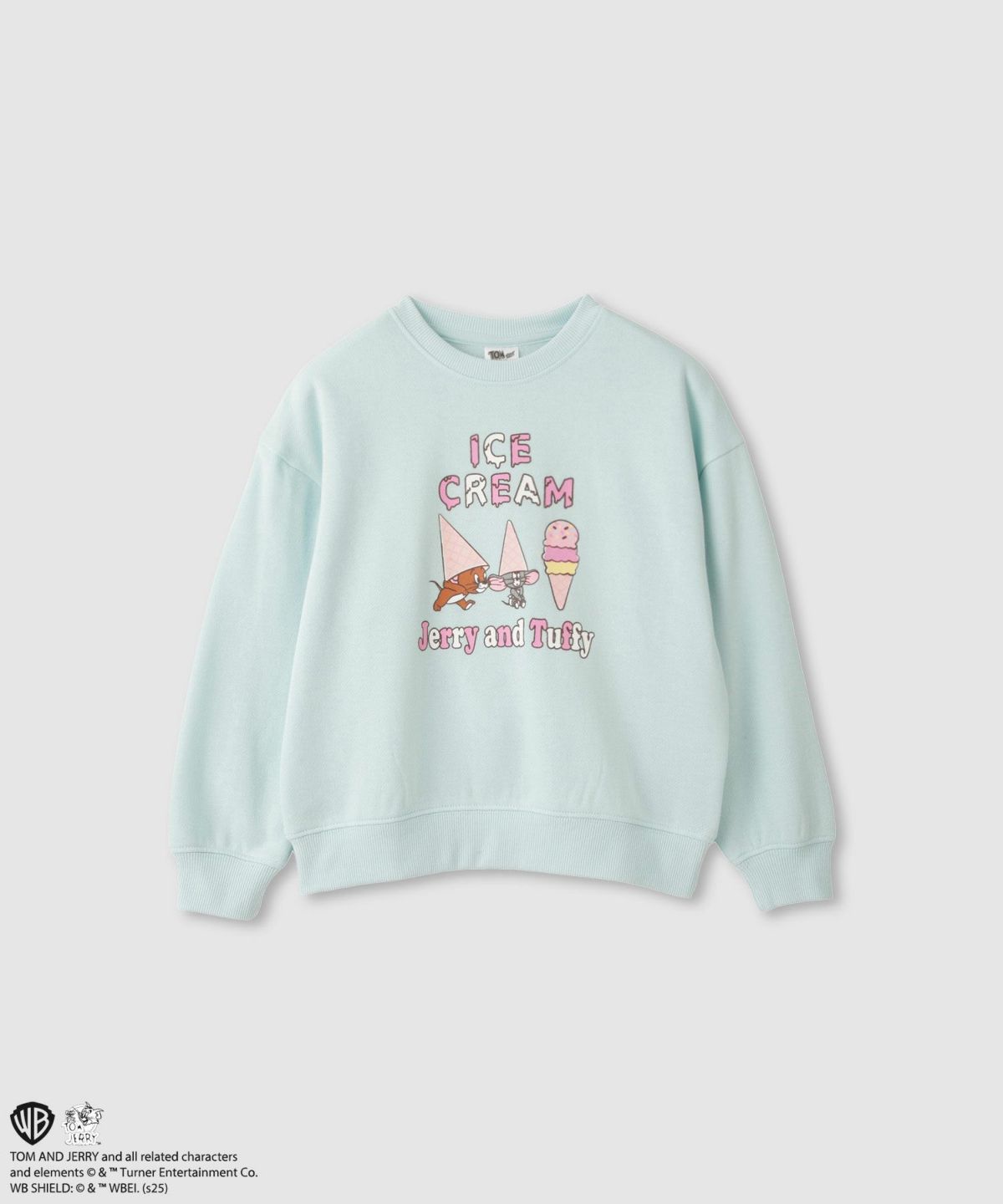 Tom and Jerry 裏起毛トレーナー キッズ