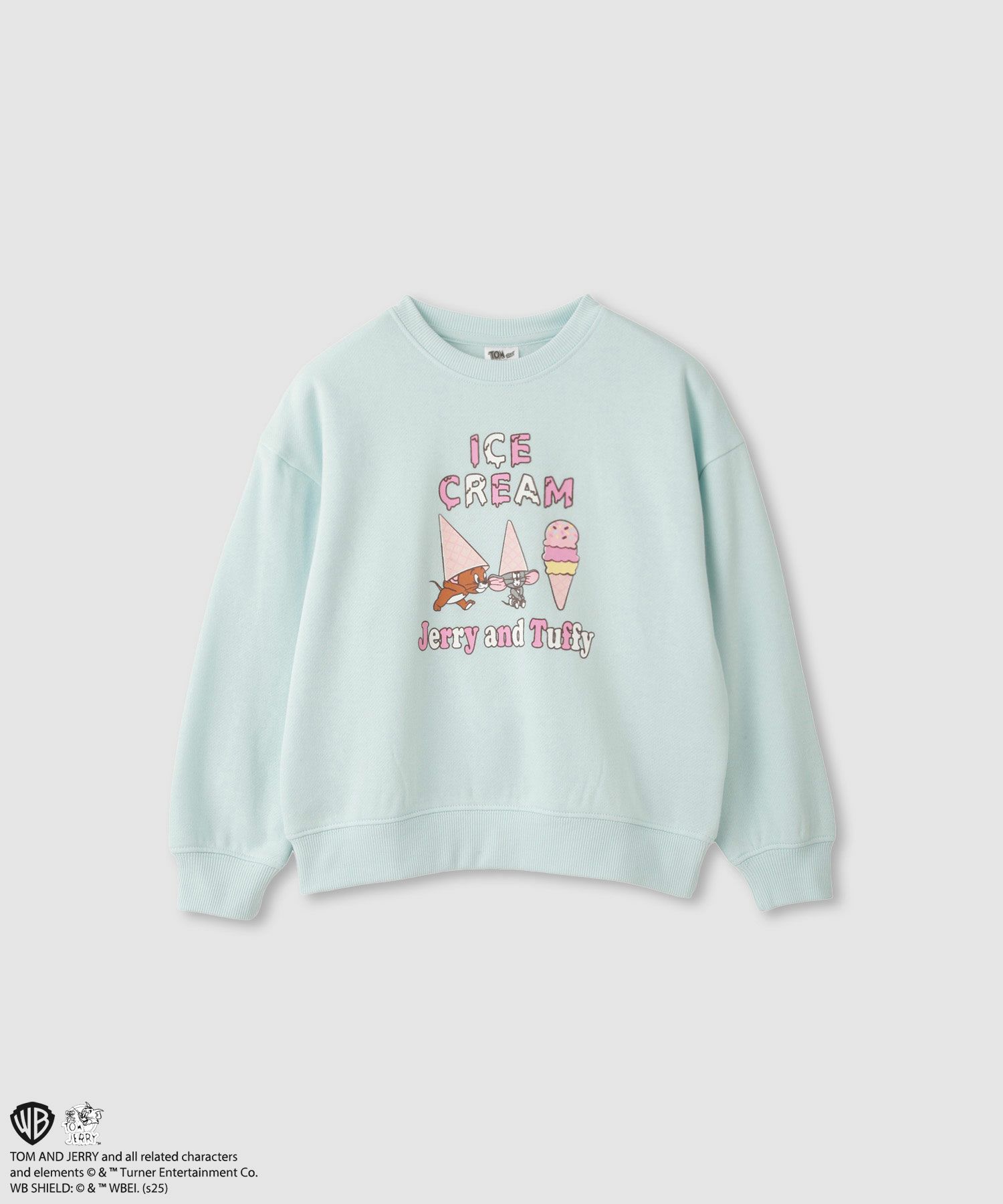 Tom and Jerry 裏起毛トレーナー キッズ商品サムネイル-1