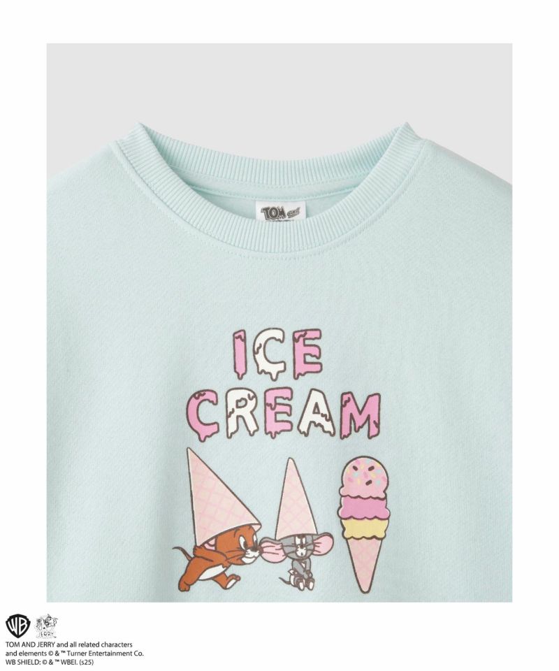 Tom and Jerry 裏起毛トレーナー キッズ商品画像-3