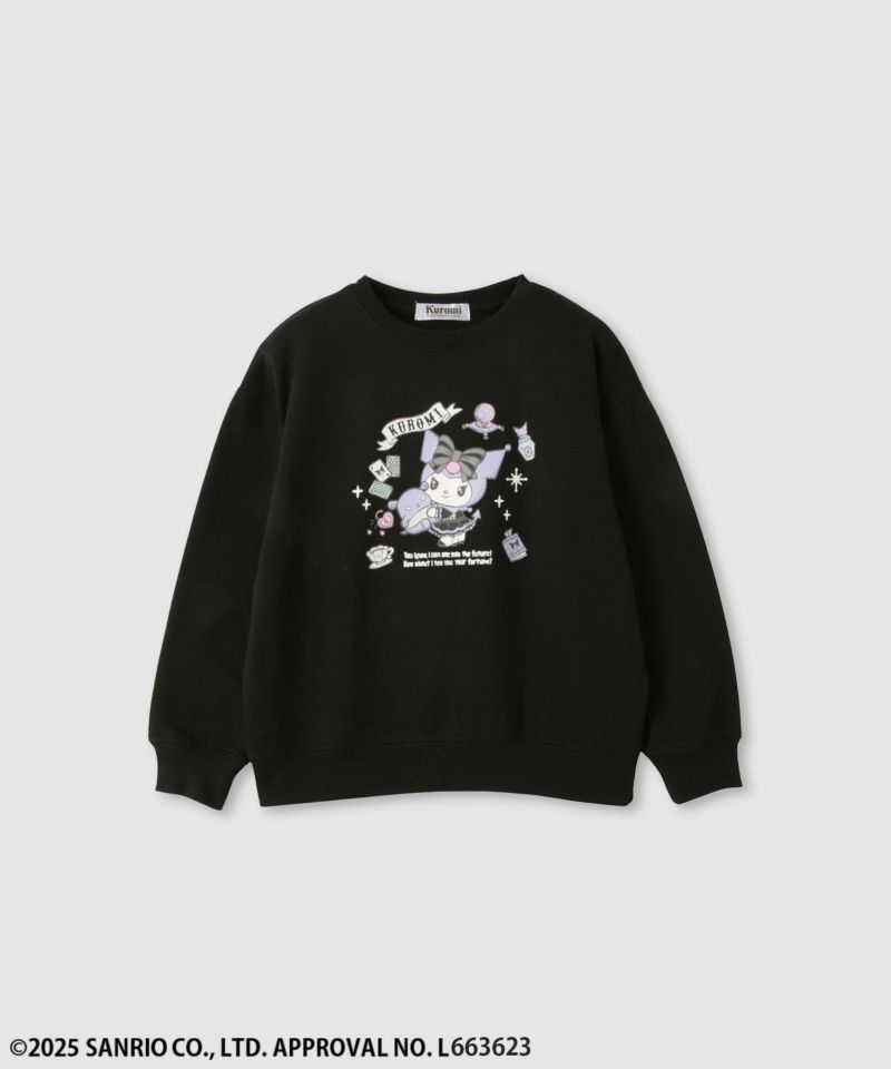 サンリオキャラクターズ クロミ 裏起毛トレーナー キッズ商品画像-1