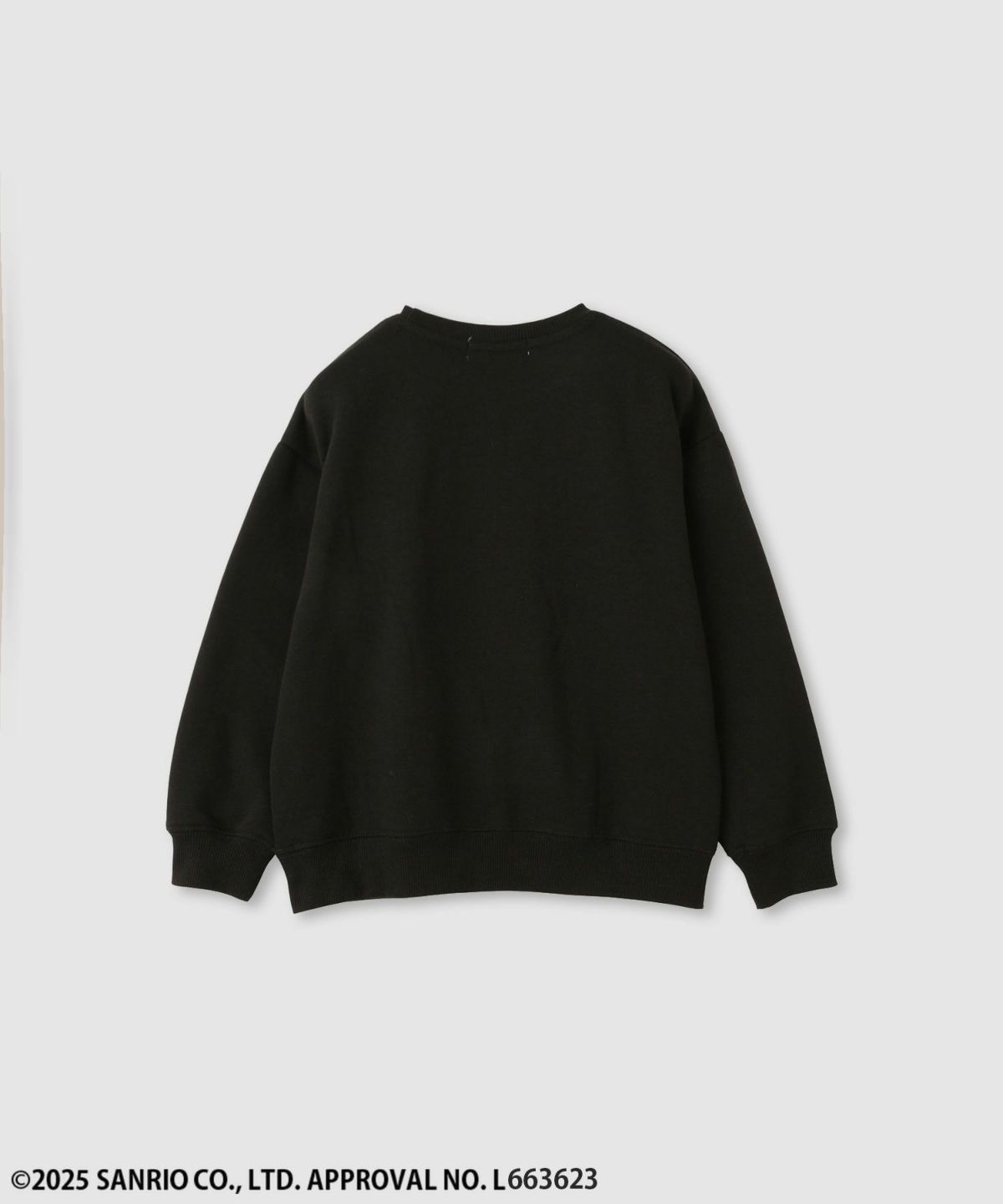 サンリオキャラクターズ クロミ 裏起毛トレーナー キッズ