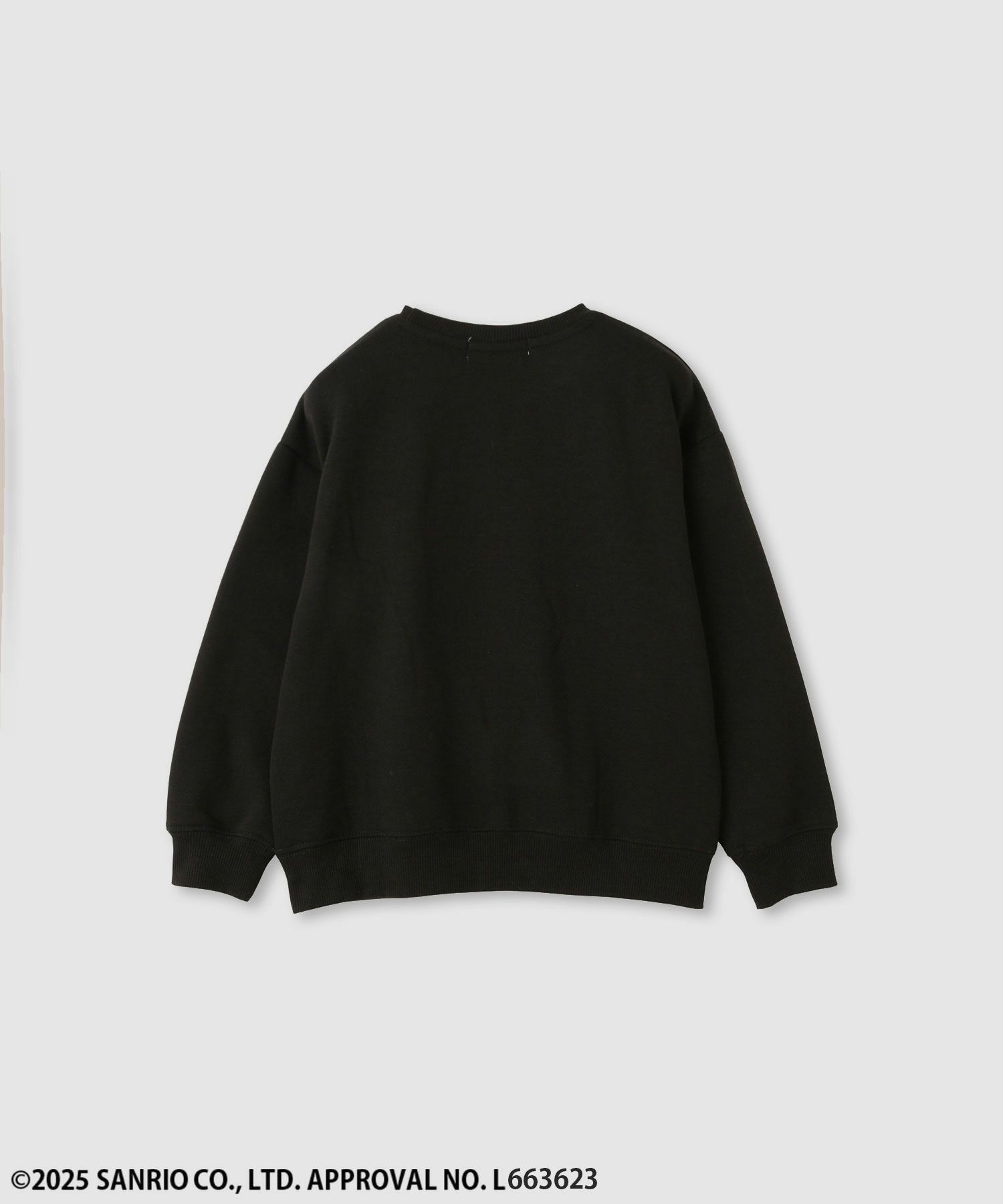 サンリオキャラクターズ クロミ 裏起毛トレーナー キッズ商品サムネイル-2