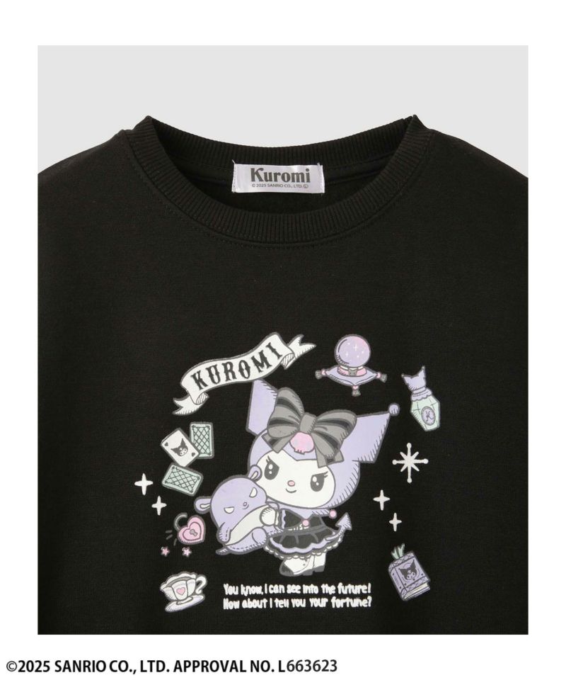 サンリオキャラクターズ クロミ 裏起毛トレーナー キッズ商品画像-3