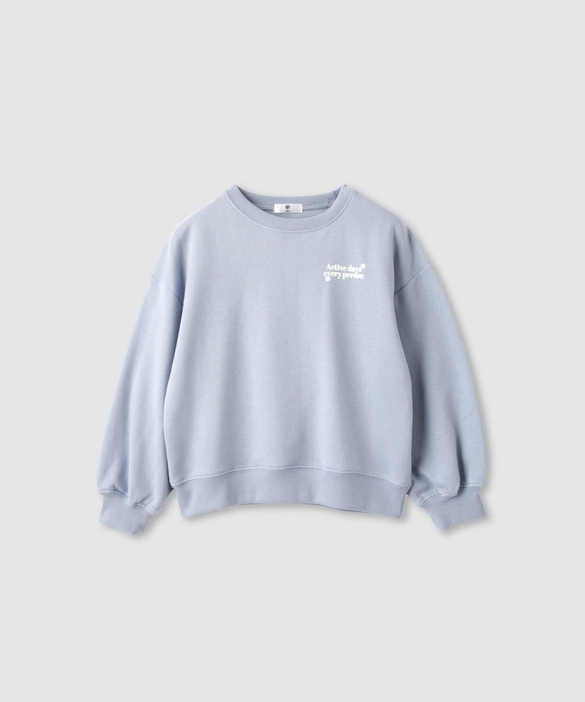 T-GRAPHICS 裏起毛ラバープリントトレーナー キッズ