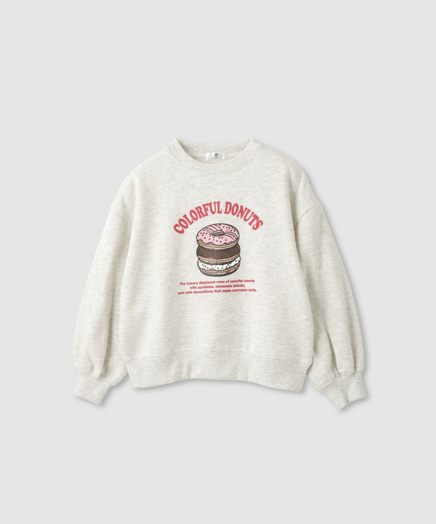 T-GRAPHICS 裏起毛ラバープリントトレーナー キッズ商品サムネイル-2