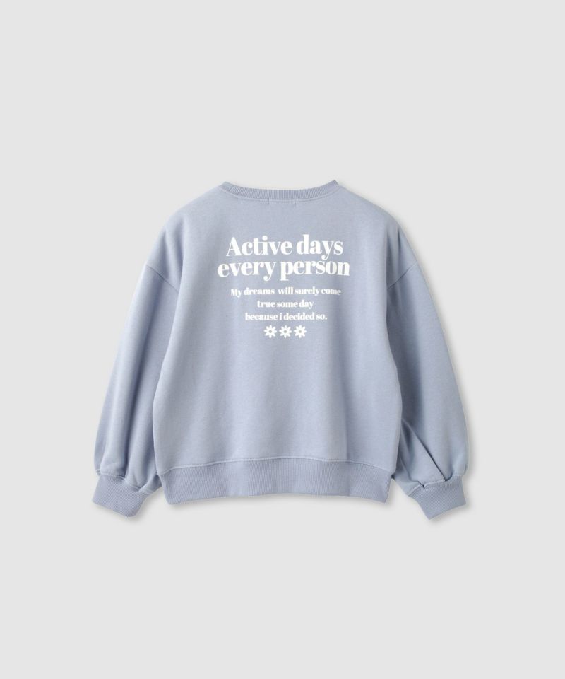 [値下げ]T-GRAPHICS 裏起毛ラバープリントトレーナー キッズ商品画像-3