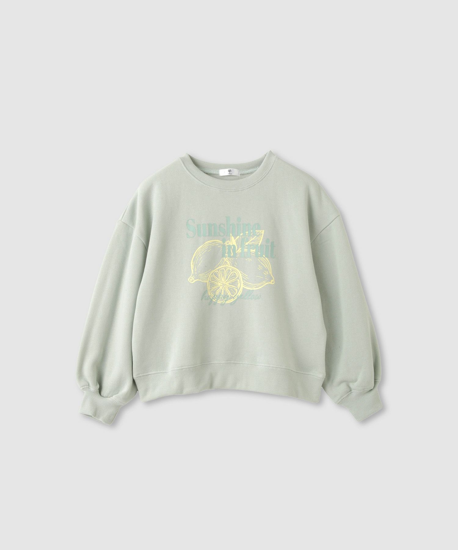 T-GRAPHICS 裏起毛ラバープリントトレーナー キッズ