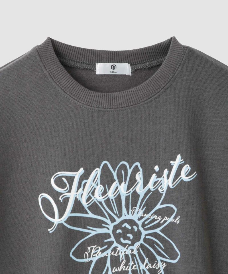 [値下げ]T-GRAPHICS 裏起毛ラバープリントトレーナー キッズ商品画像-4