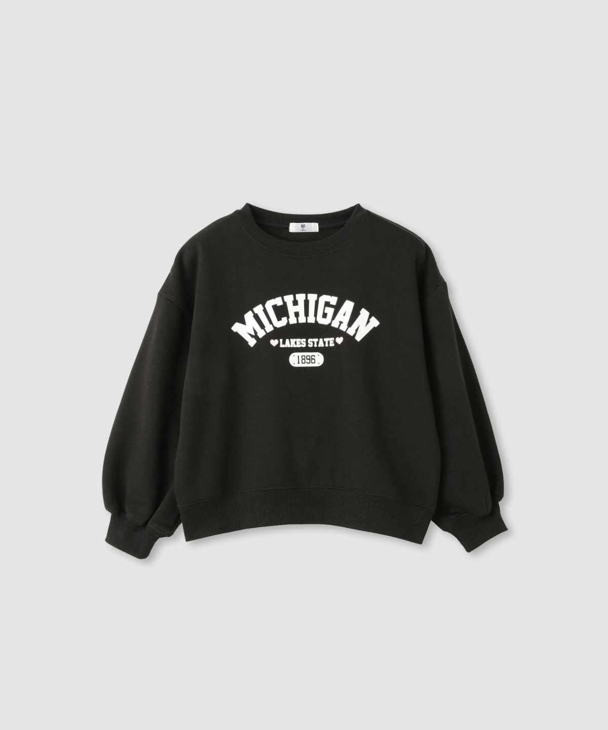 T-GRAPHICS 裏起毛ラバープリントトレーナー キッズ