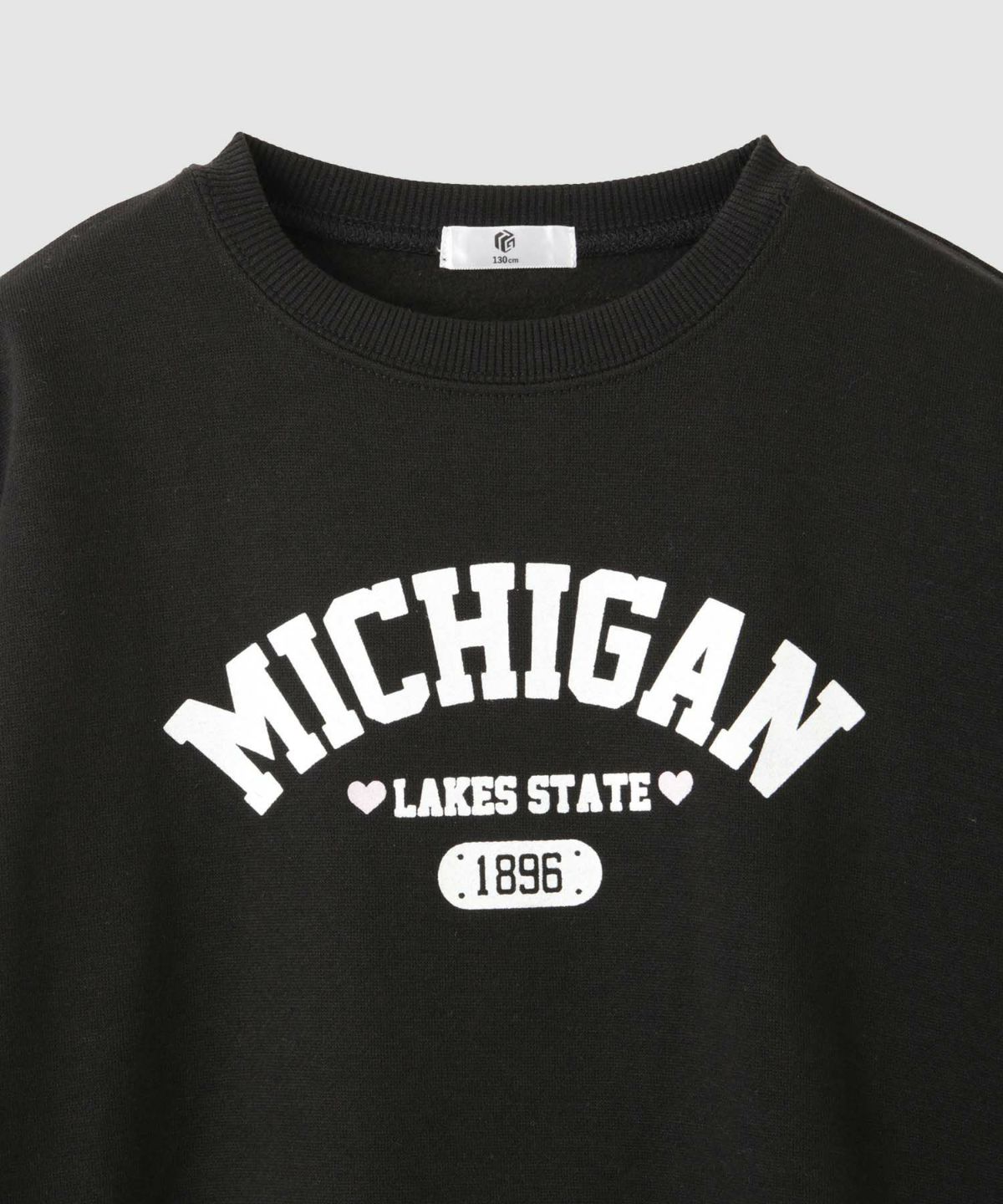 T-GRAPHICS 裏起毛ラバープリントトレーナー キッズ