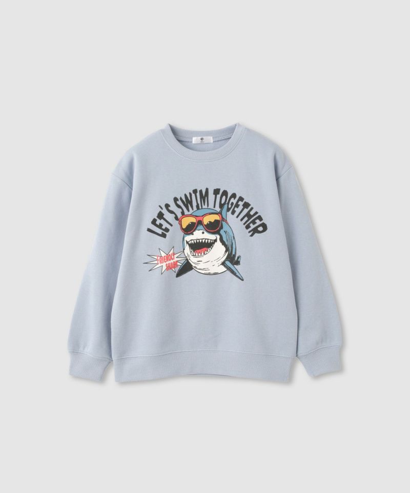 [値下げ]T-GRAPHICS 裏起毛ラバープリントトレーナー キッズ商品画像-2