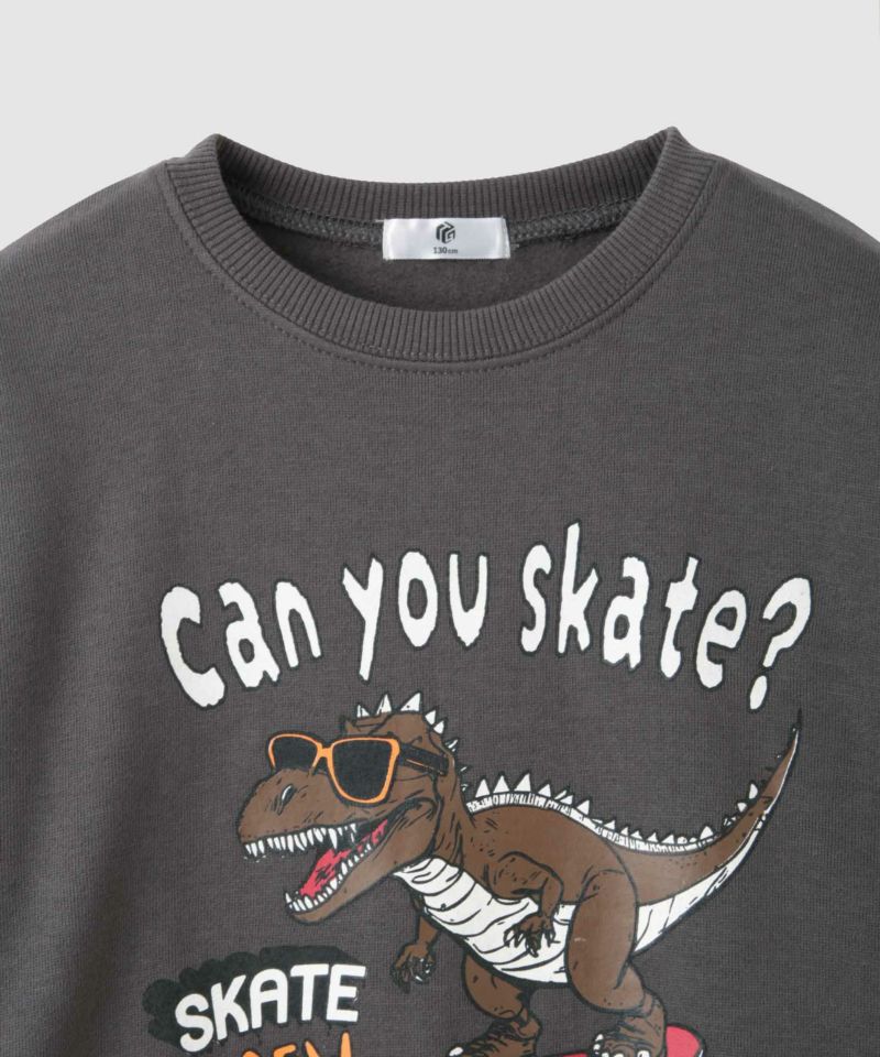 [値下げ]T-GRAPHICS 裏起毛ラバープリントトレーナー キッズ商品画像-4