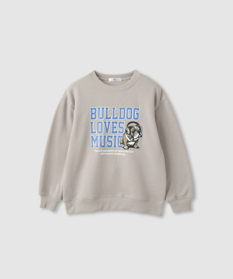 T-GRAPHICS 裏起毛ラバープリントトレーナー キッズ商品画像-2