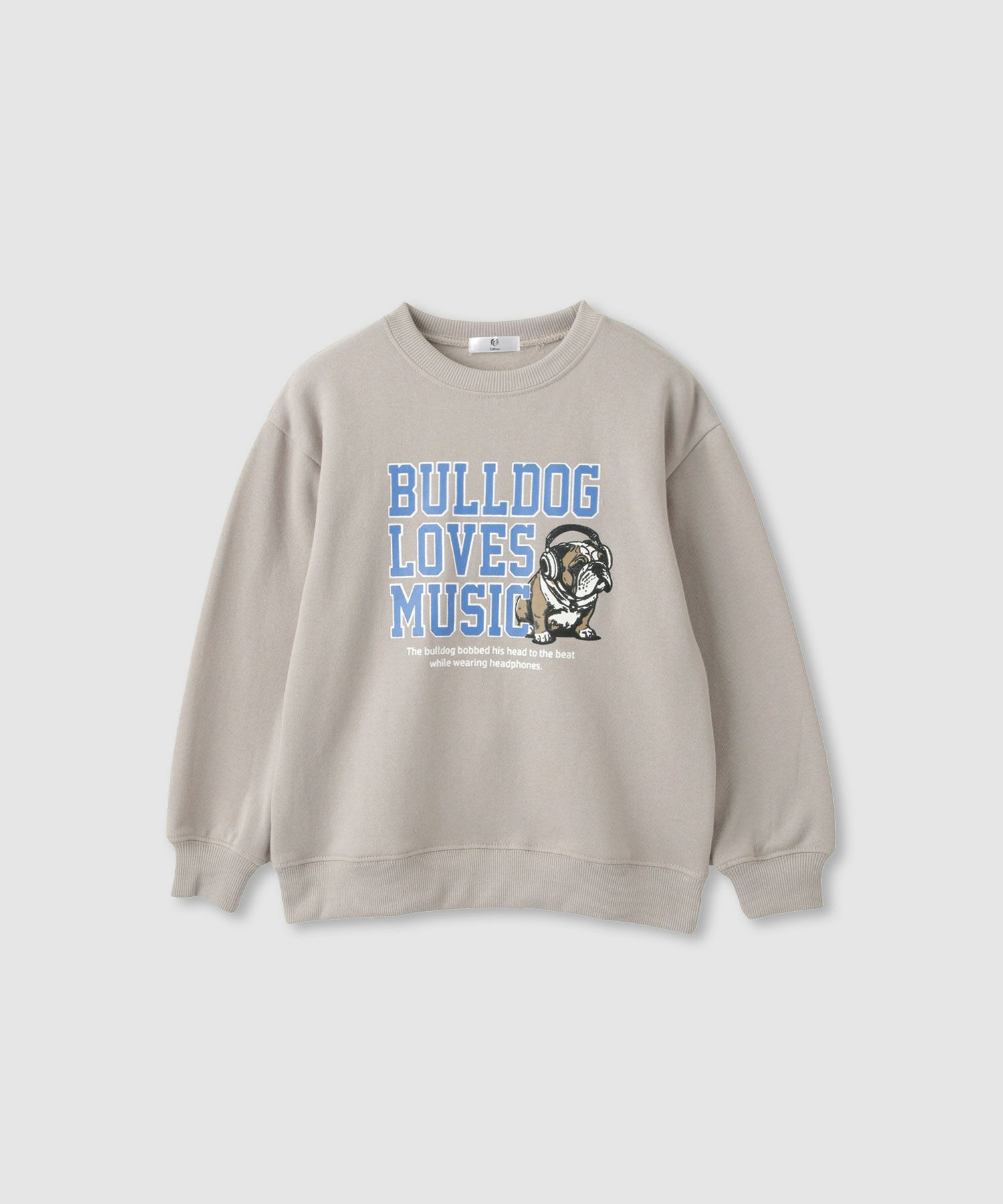 T-GRAPHICS 裏起毛ラバープリントトレーナー キッズ