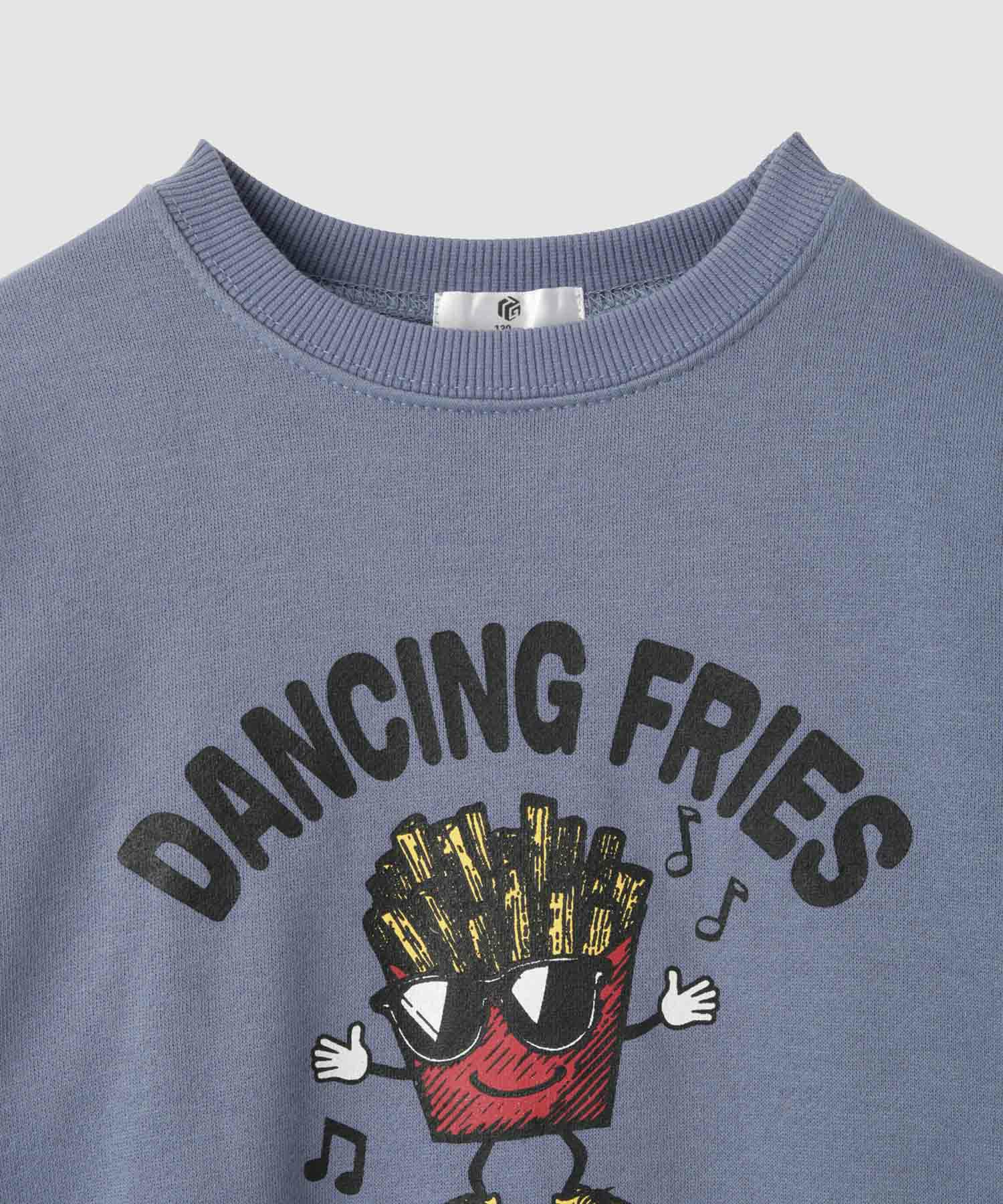 [値下げ]T-GRAPHICS 裏起毛ラバープリントトレーナー キッズ商品サムネイル-4