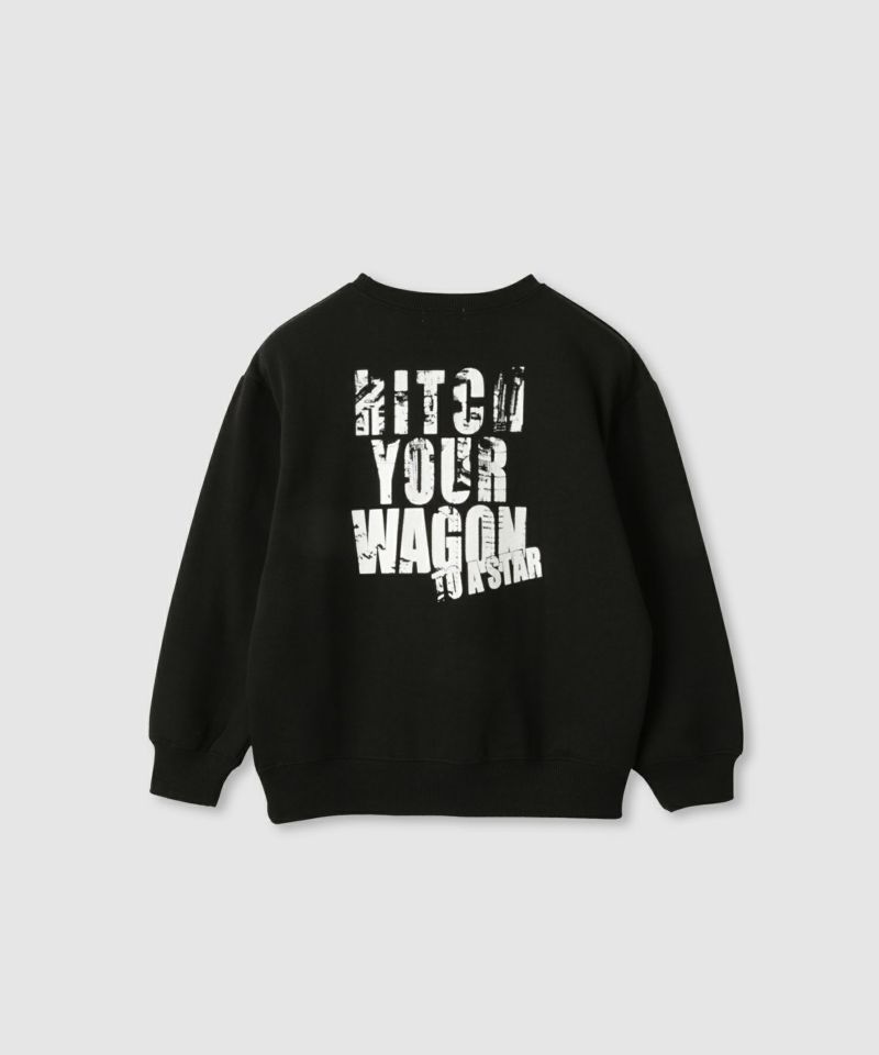 T-GRAPHICS 裏起毛ラバープリントトレーナー キッズ商品画像-1