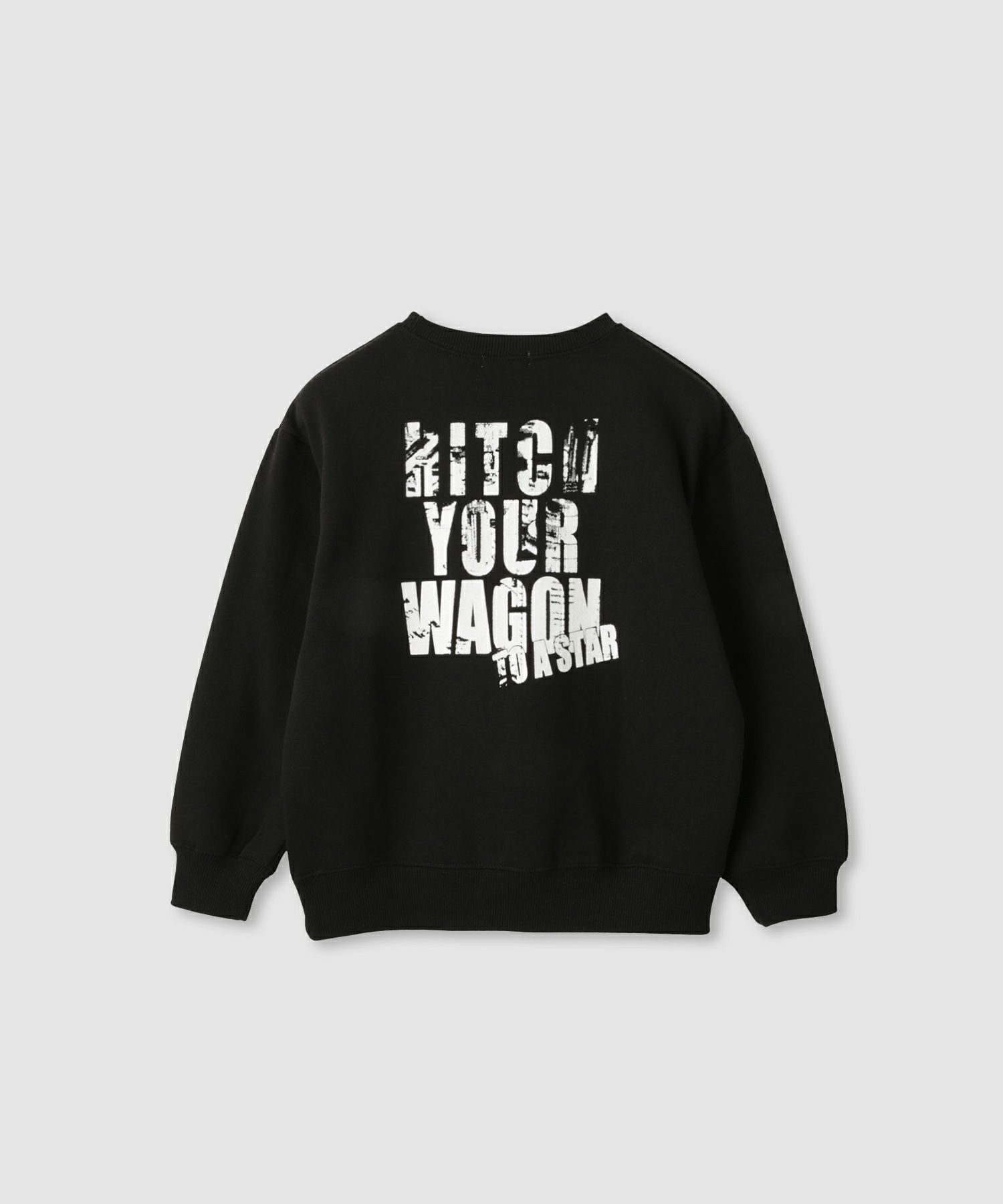 T-GRAPHICS 裏起毛ラバープリントトレーナー キッズ