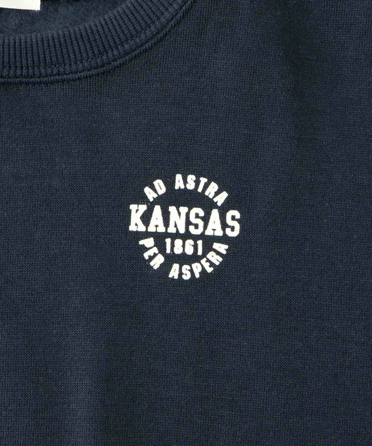 T-GRAPHICS 裏起毛ラバープリントトレーナー キッズ